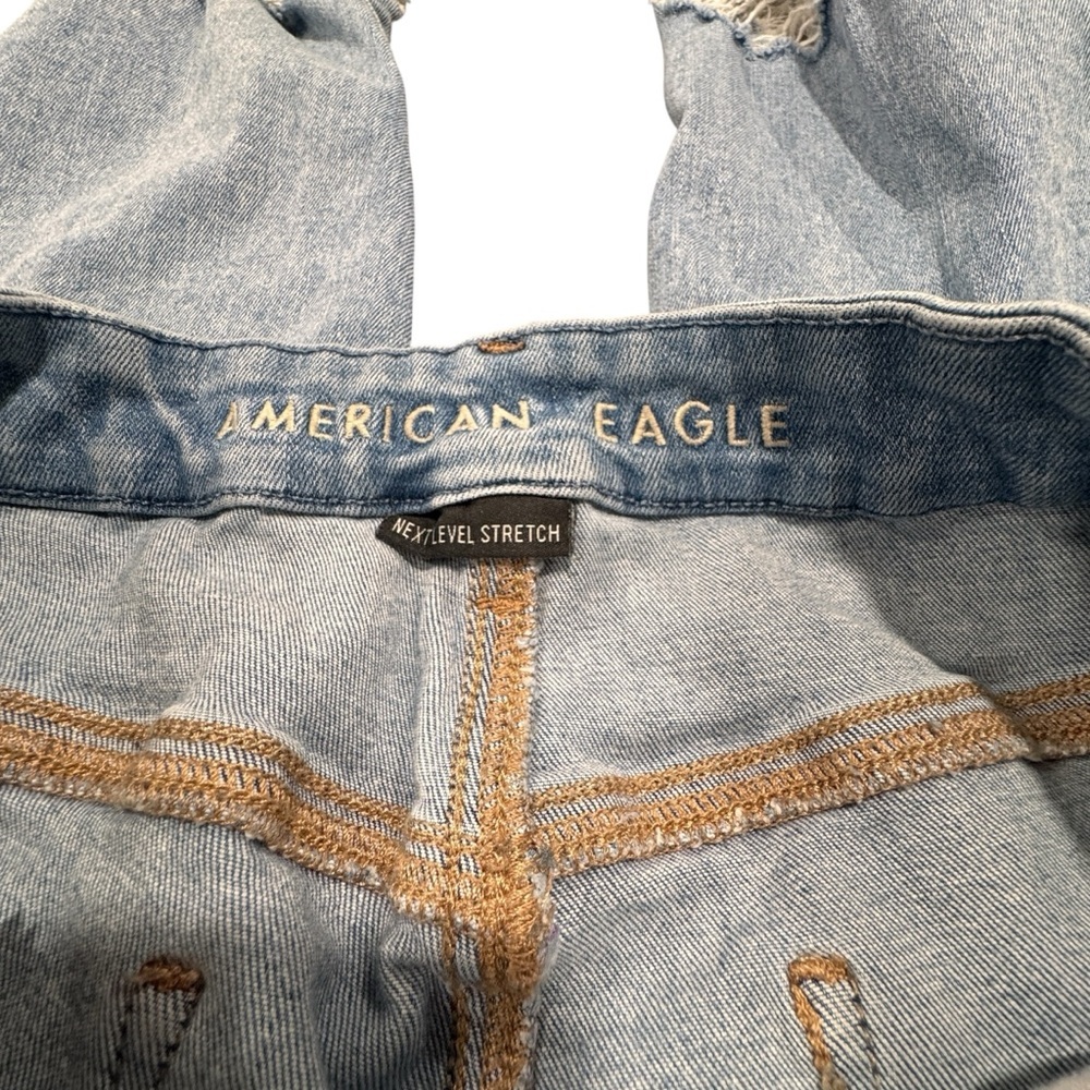 American Eagle Jeans Women’s 14 Long Curvy Hi Rise Jegging Next Level Stretch - Picture 10 of 10